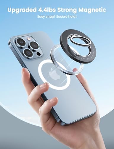 Lamicall Magnetic Phone Ring Grip for MagSafe, 360° Rotation Finger Holder - Image 5