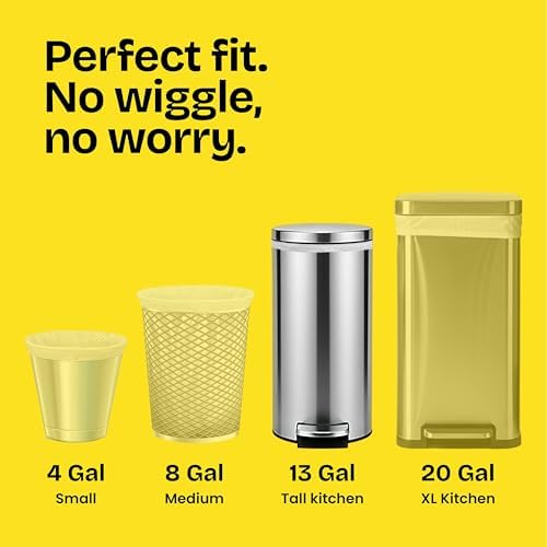 Glad ForceFlex MaxStrength with Clorox Tall Kitchen Trash Bags, 13 Gal, 34 Ct (Package May Vary) - Image 4