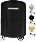 Grill Cover for Weber 22 Inch Charcoal Kettle- Waterproof BBQ Cover for Weber Char-Broil 22 Inch Charcoal Kettle Grills, Barbecue Kettle Grills Cover for Outdoor Grills, Fits 22" Webers Kettle Grills by Viadom
