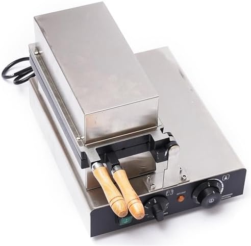 1600W Commercial Waffle Ball Maker, Stainless Steel Electric Skewer Ball Waffle Maker Bubble Waffle Maker Machine of 50~300℃ With LED Light Indicates for Bakeries, Restaurants - Image 6