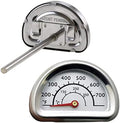 Hiorucet Grill Lid Thermometer Heat Indicator Replacement for Charbroil 463271314, 463247412, 463247512, 463225315, 463434313 Grill Model, BBQ Grill Temperature Gauge Replacement Part for Char-Broil. by Hiorucet