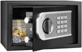 [UPGRADED] Small Safes for Home Dorm, 0.30 Cuft Mini Safe Box by FOWORE