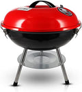 Gas One – 14-inch Portable Barbecue Grill with 3-Point Locking Lid for Heat Preservation – Dual Venting System – Small Charcoal Grill for Backyard, Camping, Boat by GasOne