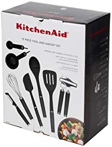 KitchenAid Classic Tool and Gadget Set, 15-Piece, Black - Image 4