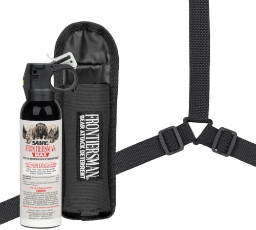 SABRE Frontiersman MAX Bear Spray, EPA Registered for 9 Animal Species by Unknown