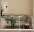 76.38 to 86.3 Inch Extra Wide Baby Gate for Doorway Stairs by HOOOEN