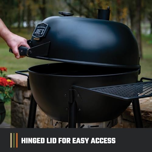 Oklahoma Joe's Blackjack 21.5 in. Heavy-Duty Kettle Charcoal Grill with 382 sq. in. Cooking Area, Black - Image 6