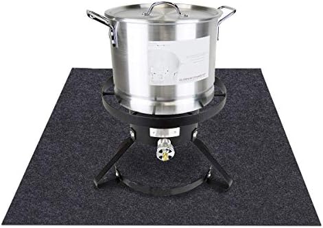 Turkey Fryer Mat,For floor surface/Absorbent mat Lightweight Washable Floor Mat to Protect Decks and Patios from Grease Splatter,Against Damage and Oil Stains or Grease Spills，back Non-slip (36”×50“) - Image 4