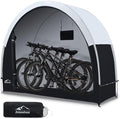 Bike Storage Tent Rain Fly Waterproof Sun Protection Portable by Azaeahom