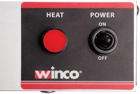 Winco 60" Silver Food Heat Lamp Strip Heater with Undermount Brackets - Image 2
