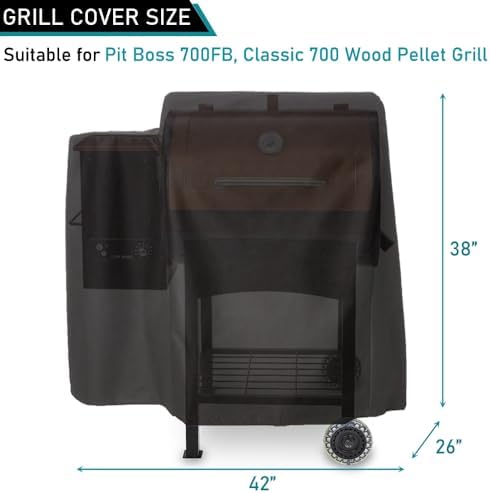ZJYWSCH Cover for PitBoss 700FB1 700FB2 Classic 700 PB700FBW2 PB700NX Grill - Image 2