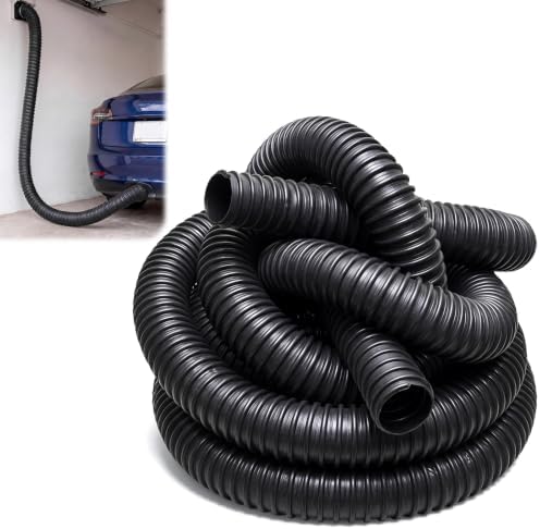 3" ID x 11' Length Car Exhaust Hose for Garage by Unknown