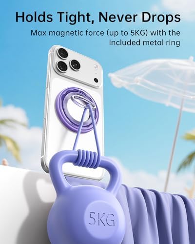 SYNCWIRE for MagSafe Phone Grip, Magnetic Phone Ring Holder Stand Kickstand - Image 2