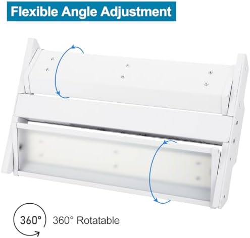 High Bay LED Shop Light 2-Pack 150W 21000LM 5000K Daylight - Image 4