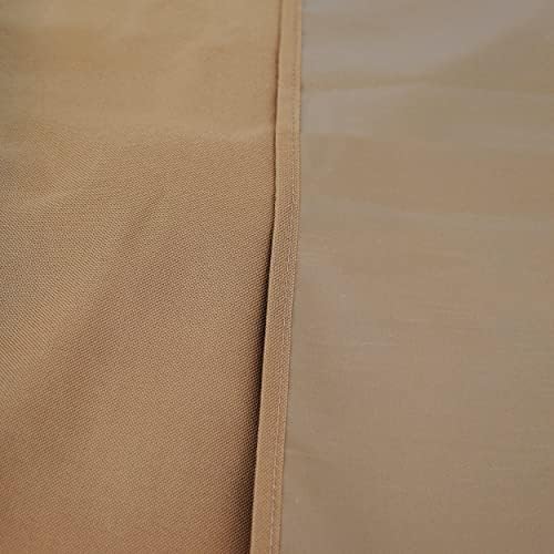 Kenmore 56-Inch Heavy-Duty Grill Cover for Outdoor BBQ Propane Gas Grills, Weather-Resistant, UV- and Fade-Resistant, Universal Fit Cover for 4-Burner Gas Grills, Tan - Image 6