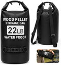 2 Pack Thickened 22 LB Wood Pellet Storage Containers Waterproof Bags by Unknown