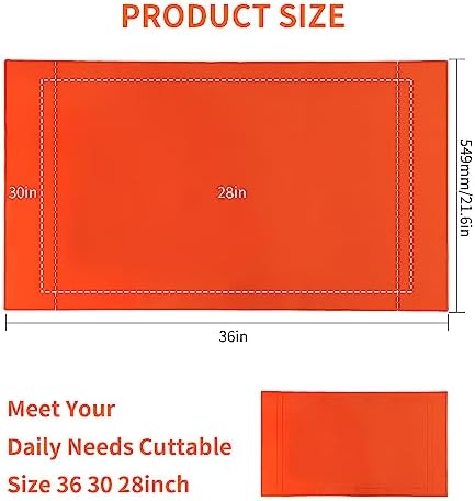 Cuttable Silicone Griddle Protect Mat for Blackstone,Compatible with 36", 30",28" Models, Protect Mat for Blackstone Griddle,All Season BBQ Grill Mat Protective Cover - Image 7