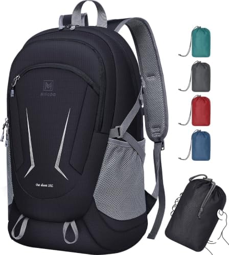 MIYCOO Ultralight Packable Backpack, 35L Water-Resistant Hiking Daypack by MIYCOO