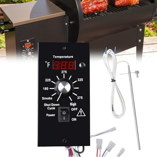 Digital Thermostat Kit Compatible with Traeger Pellet Grills BAC236 by PodoyDirect