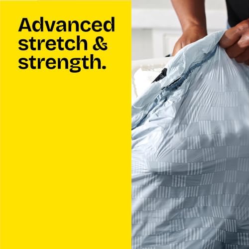 Glad Trash Bags, ForceFlex Tall Kitchen Drawstring Garbage Bags, Fresh Clean, 13 Gal, 40 Ct (Package May Vary) - Image 3