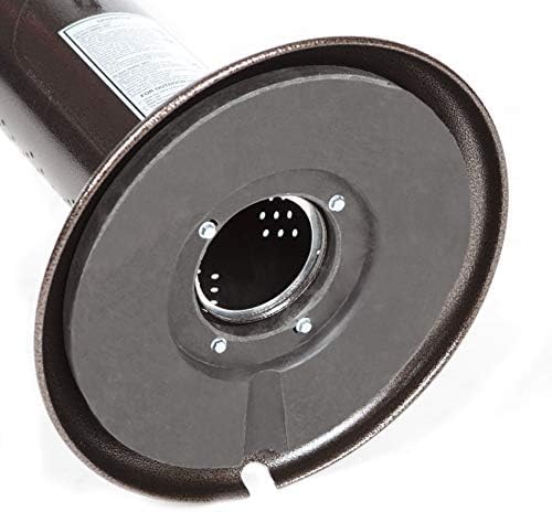 Portable Tabletop Patio Heater, 11000BTU, Propane Outdoor Heater, Variable Control, Anti-tilt Protection, Flameout Protection, Hammered Bronze - Image 6