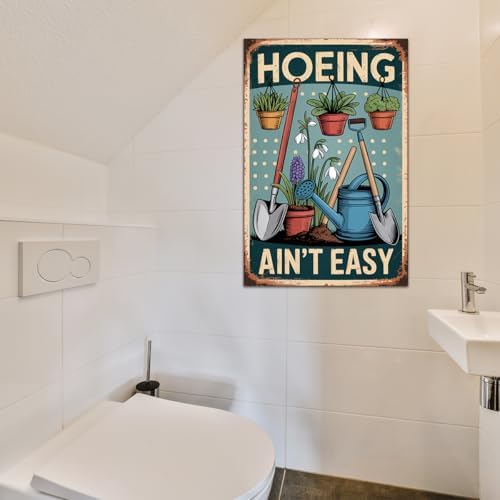BEASTZHENG Funny Gardening Essentials Garden Mental Tin Sign Wall Art Decor - Image 4