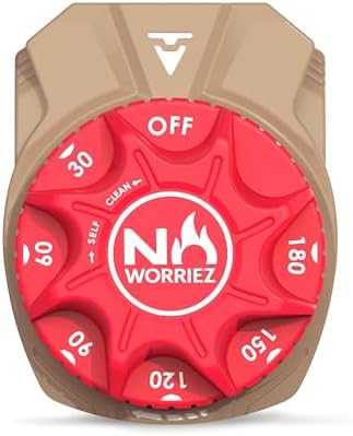 NO WORRIEZ 3-Hour Propane Natural Gas Timer, Auto Shut-Off, 1/2" Female NPT by NOWORRIEZ