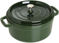 Staub Cast Iron 4-qt Round Dutch Oven - Basil by Unknown