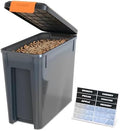 Traeger Grills BAC637 Stay Dry Pellet Storage Bin, 22lb, Locking Lid by Unknown