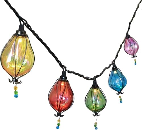 Vigdur Outdoor String Lights, 10FT Multicolor Patio String Lights Plug-in by Vigdur