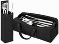 Amylove 2 Sizes Grill Utensil Storage BBQ Tool Bag, 24.5" x 9.5" x 8" by Amylove