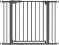 Babelio 29-43" Baby Gate for Stairs, PressGuard P7 Pet Gate, Black by BABELIO