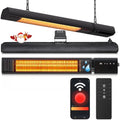 Sundate 1500W Infrared Patio Heater, WiFi App, 9 Heat Levels, 24H Timer by sundate