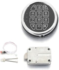 Electronic Safe Lock Kit Replacement with Digital Keypad and Solenoid Lock by Lfhelper