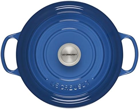 Le Creuset Enameled Cast Iron Round Dutch Oven, 5.5 qt., Marseille - Image 2