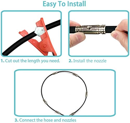 3/8" OD High Pressure Nylon Tubing for Outdoor Misting System 65.6ft/20m Misting Line for Patio Patio Mister for Cooling Water Mister Hose for Umbrella (0.22" ID) - Image 4