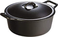 Lodge BOLD Pre-Seasoned Cast Iron Dutch Oven with Lid, 7 Quart by Lodge