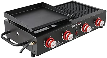 Royal Gourmet GD4002T 4-Burner Tailgater Grill and Griddle Combo by RoyalGourmetCorp