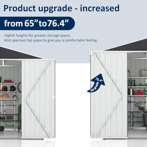 AirWire 10x10 FT Outdoor Storage Shed - Image 6