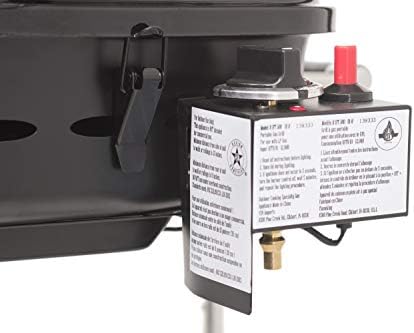 Flame King - YSNHT500 RV Or Trailer Mounted BBQ - Motorhome Gas Grill - 214 Sq Inch Cooking Surface - Adjustable Flame Controller, Black - Image 5