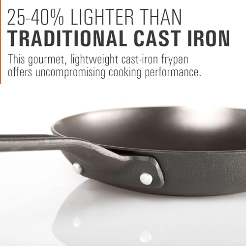 GSI Outdoors Guidecast Frying Pan, 10 in, Lightweight Cast Iron - Image 3