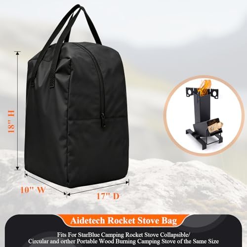 Camping Rocket Stove Carry Bag Fits for StarBlue- 10"Lx 17"Wx 18"H - Image 2