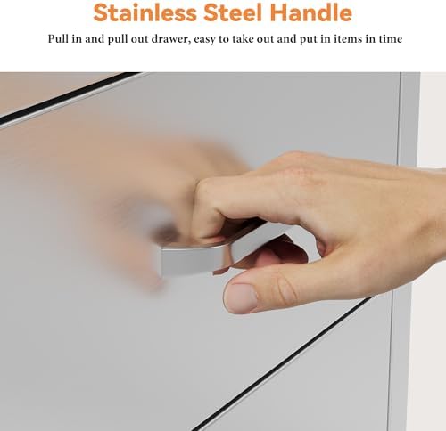 Jocisland 41.5-Inch Stainless Steel Outdoor Kitchen Drawer Cabinet - Image 7