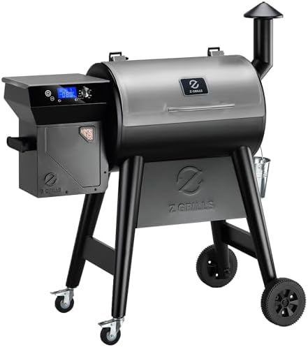 Z GRILLS Electric Wood Pellet Grill Smoker with PID 3.0 Controller, 450°F Max Temperature, 8-in-1 Outdoor Grill & Smoker, 459 Square Inches Cook Area, Meat Probes, Rain Cover (450E PRO) by ZGRILLS