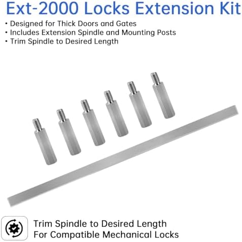 EXT-2000 Locks Extension Kit Compatible with Lockey M C Series 2000 3000 - Image 4