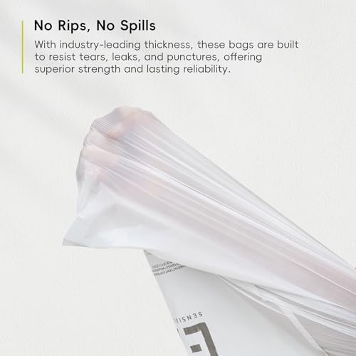 EKO 21 Gallon / 50-90 Liter, 60 Count Drawstring Trash Bags, Extra-Strong Garbage Bags, Fresh Floral Scent with Continuous Odor Control, Easy-Dispense Roll for Kitchen and Household Use, Code G, White - Image 7
