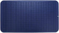 MicoYang Silicone Dish Drying Mat for Multiple Usage,Easy clean,Eco-friendly,Heat-resistant Silicone Mat for Kitchen Counter or Sink,Refrigerator or Drawer Liner Navy Blue 4XL 32 inches x 18 inches by MicoYang