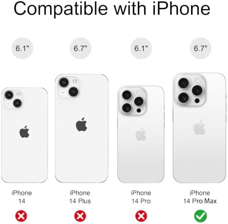 for iPhone 14 Pro Max Case, Magnetic Matte Frosted Dual-Layer Striped Phone Case for Women, Retro Aesthetic Cover Compatible with MagSafe Accessories - Berry Sage - Image 3