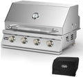 Hygrill STD Series 32-Inch Built In Grill, Stainless Steel 4-Burner Grill by Stanbroil