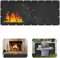 3' X 8' Grill Heat Shield for Deck Railing, Fireproof Heat Shield for Grill by Unknown